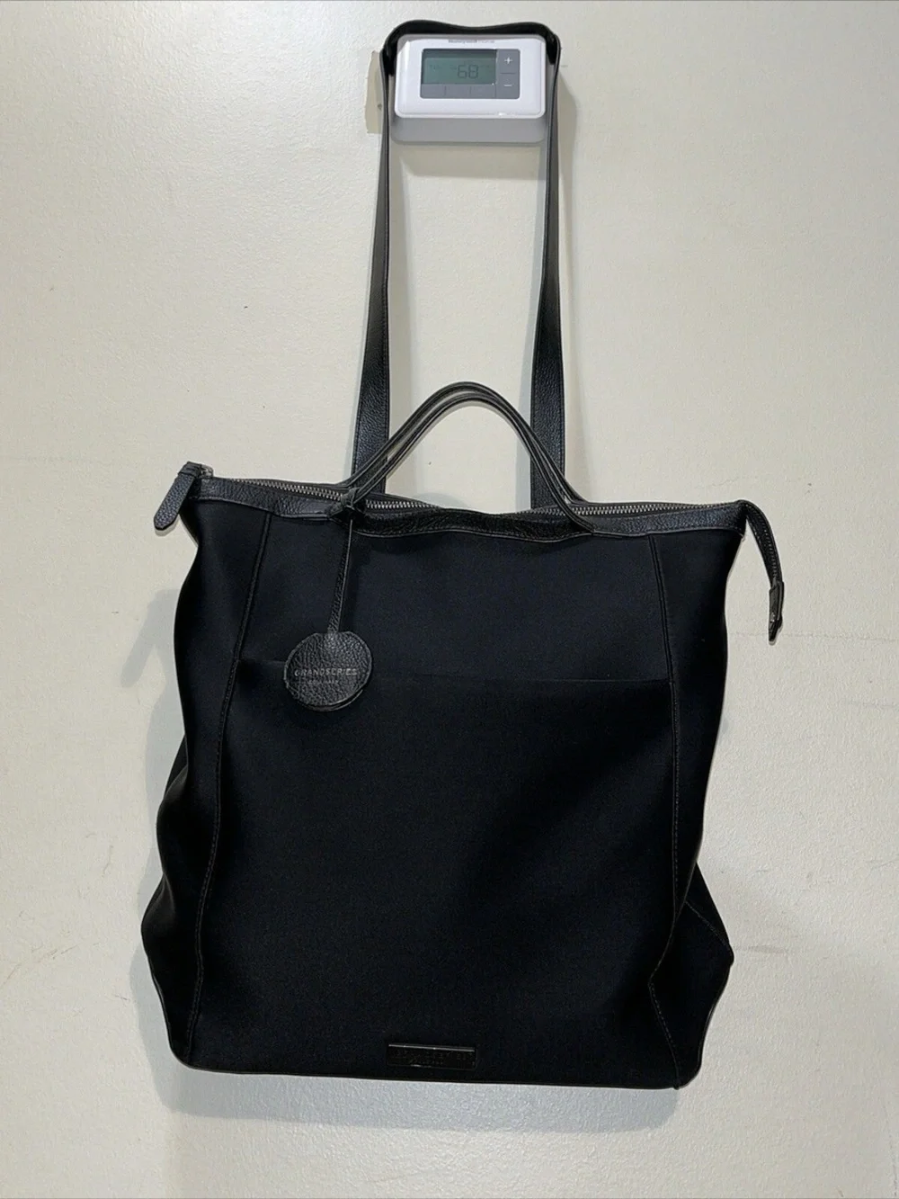 Cole Haan Black GrandSeries Logo Tote